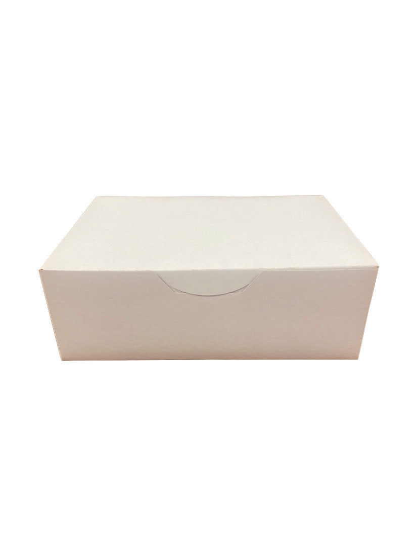 EB - 8" x 8" x 5" - White Cake Box