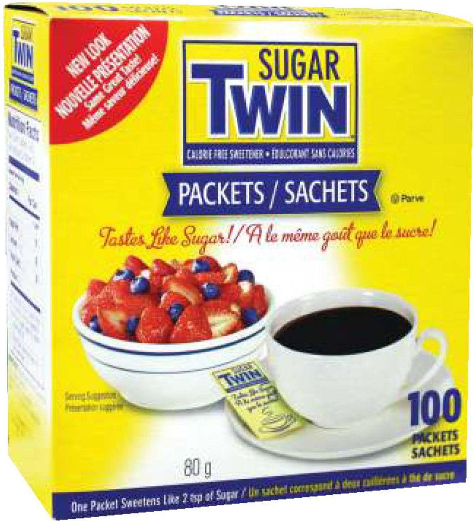 Twin - Portions - Sugar - Calorie Free (100 pcs)