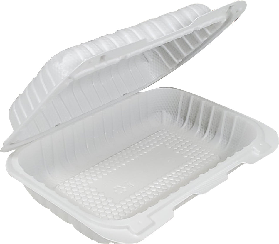 Value+/ MFPP - Clamshell Container - 9x6x3 - White