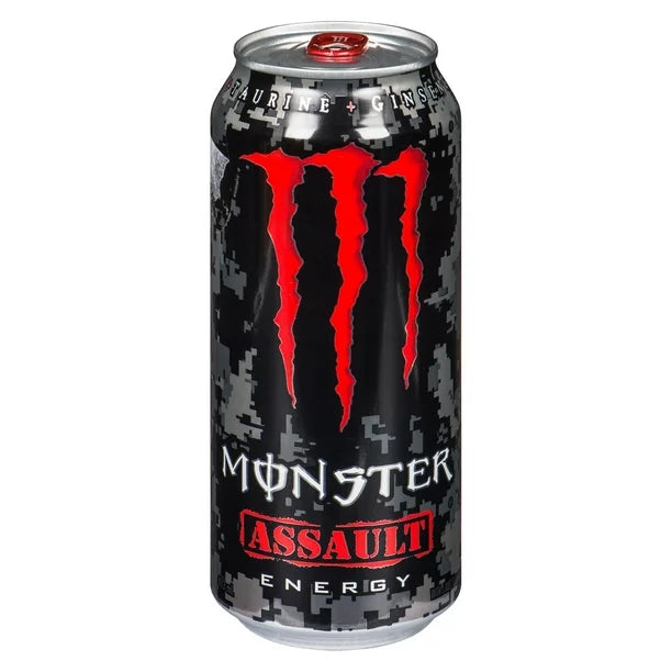 Monster - Assault Energy Drink Cans