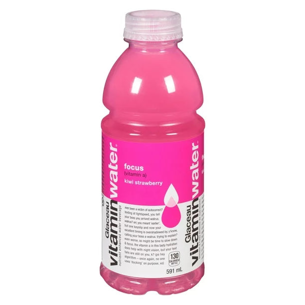 Glaceau - Vitamin Water Focus - Bottles