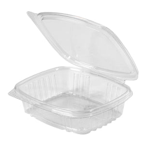 Genpak AD08 Clear Hinged Deli Container - 8oz