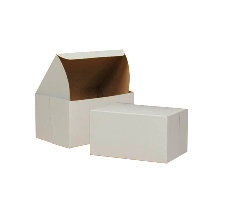 EB - 463 - 6.5" x 4.5" x 3.5" - White Cake Box