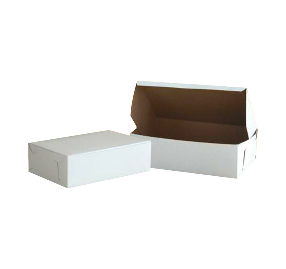 EB - 369 - 8" x 5.5" x 2.5" - White Cake Box