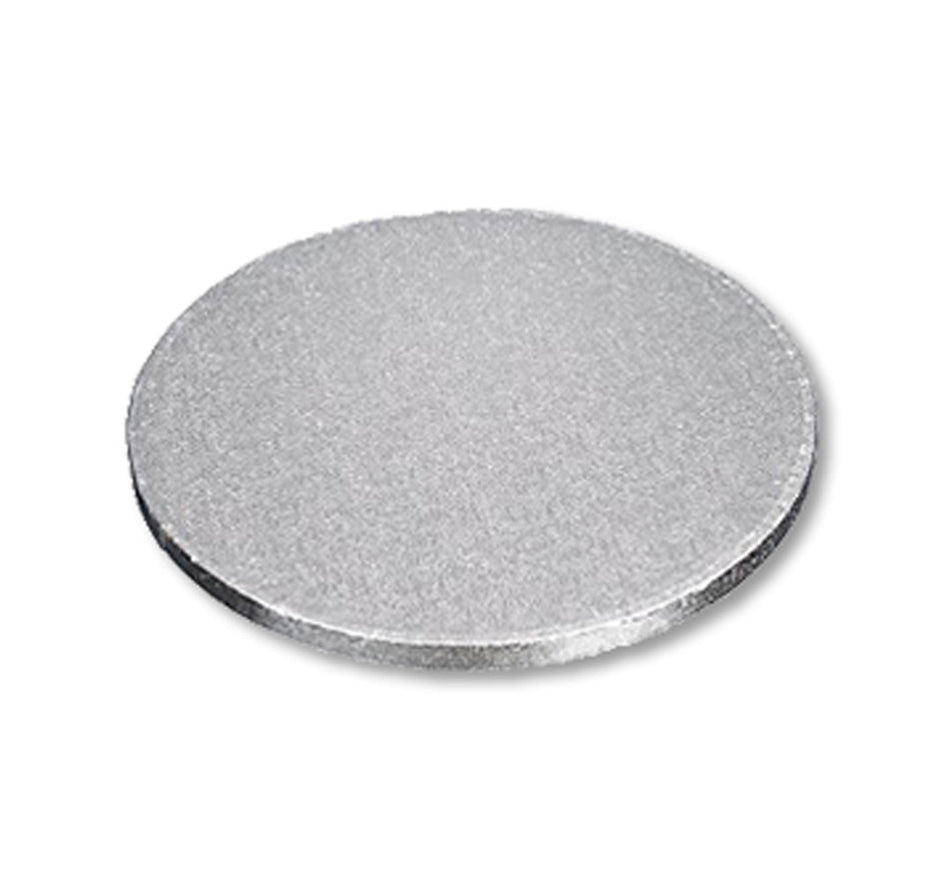 16" Round x 1/2" thick  Silver Cake Board