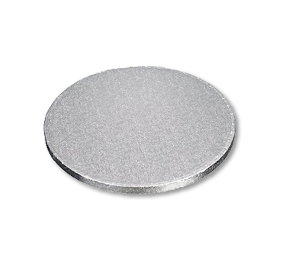 16" Round  X 1/2" Thick Cake Board - Silver