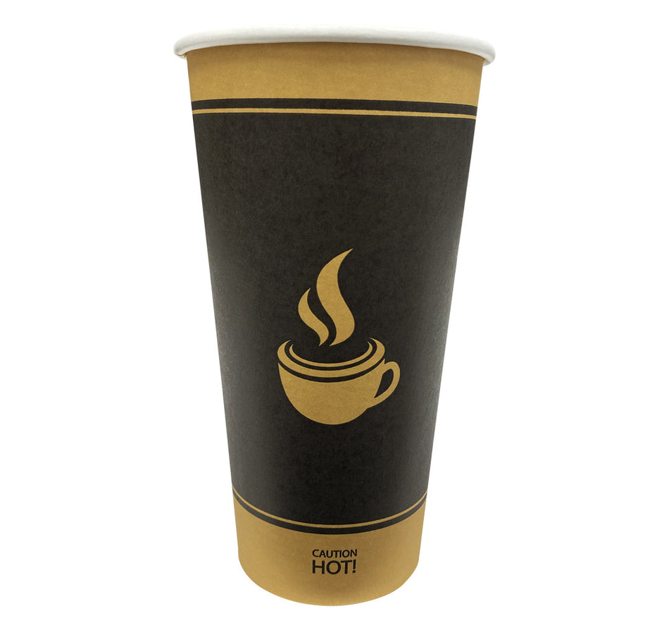 20oz Hot Paper Cups - Printed