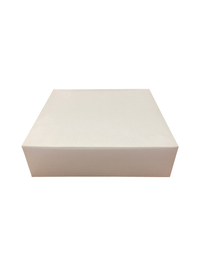 EB - 9" x 9" x 2.5" - White Cake Box