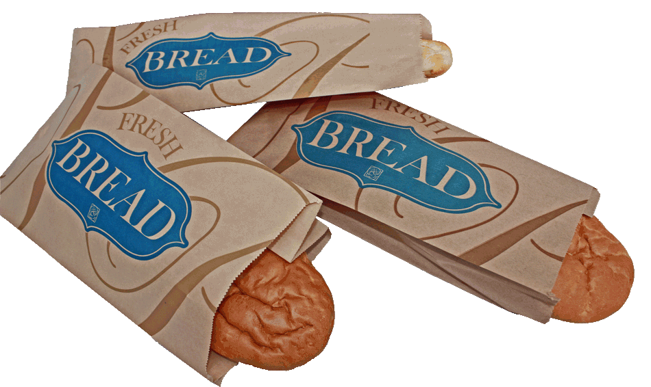 6x3.5x16 - Bread Bags - Small - Brown