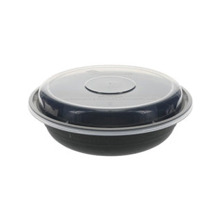 6" Plastic Round  Container Combo