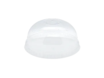 Bio-Sposables - CF 9402 - PLA Dome Lid with HOLE For CF 9 Series PLA Cups