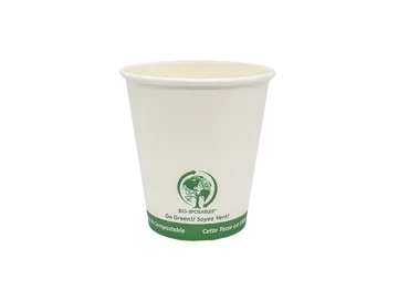 Bio-Sposables - BSP10 - 10 Oz Hot Paper Cup -PLA Lined