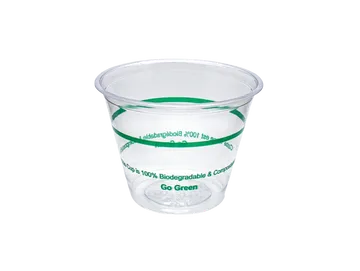 Bio-Sposables - CF 9510 - 9 oz PLA Clear Cup Old Fashion