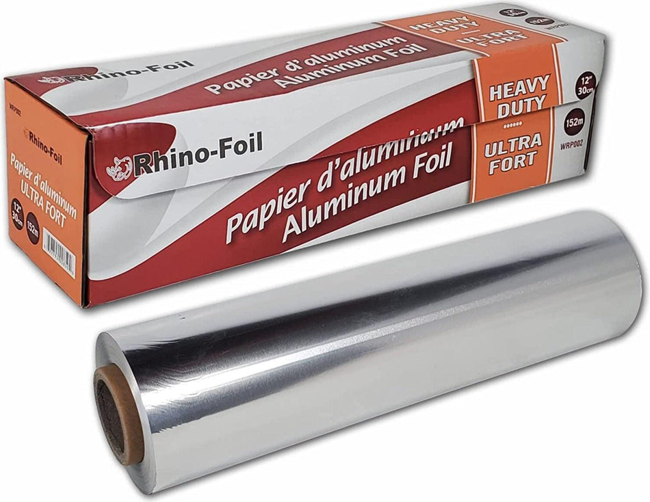 Rhino Foil - 12" Aluminium Foil Roll - Heavy Duty - 152M