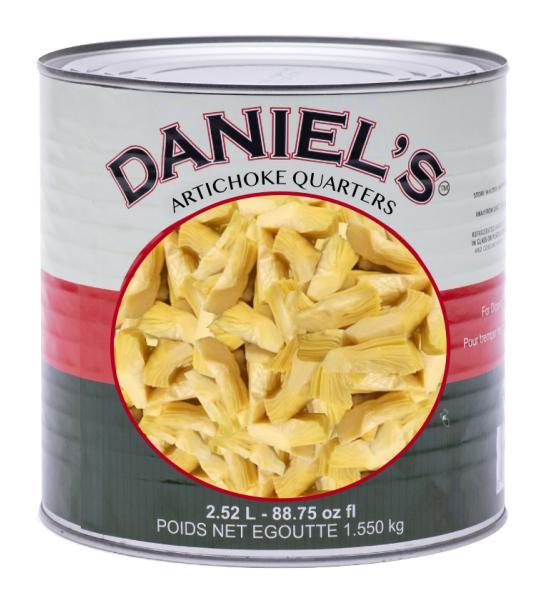 Daniel's - Artichoke Quarters 6 X 84.52 Oz