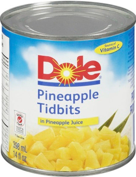 Dole - Pineapple - Tidbits in Juice