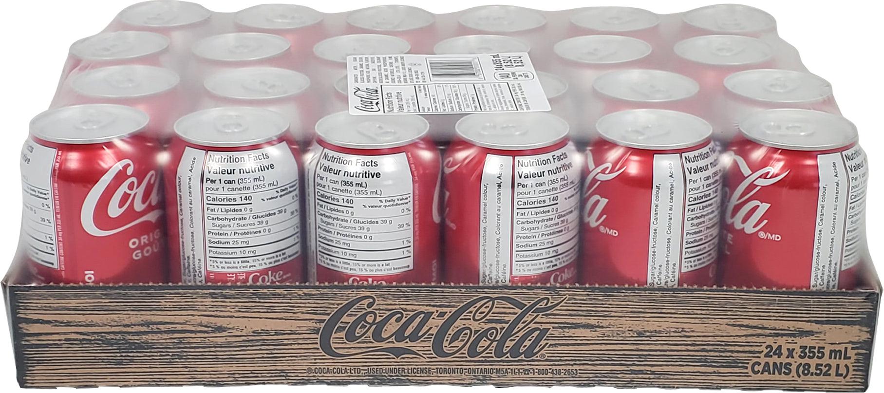 Coca Cola - Coke - Original - Cans