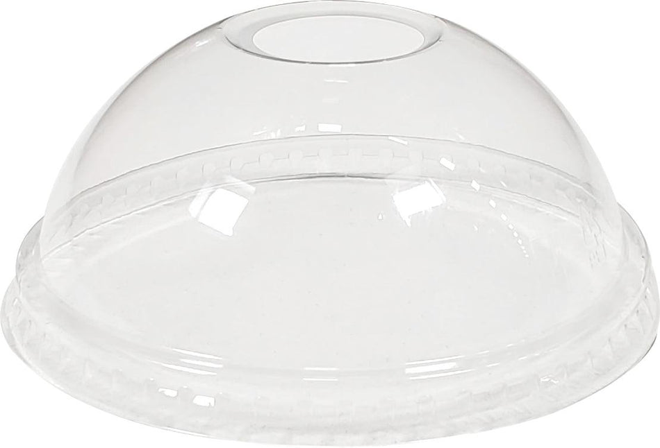 CLR - Morning Dew - 92mm - Dome Lids w/ Hole - For 12oz CP12