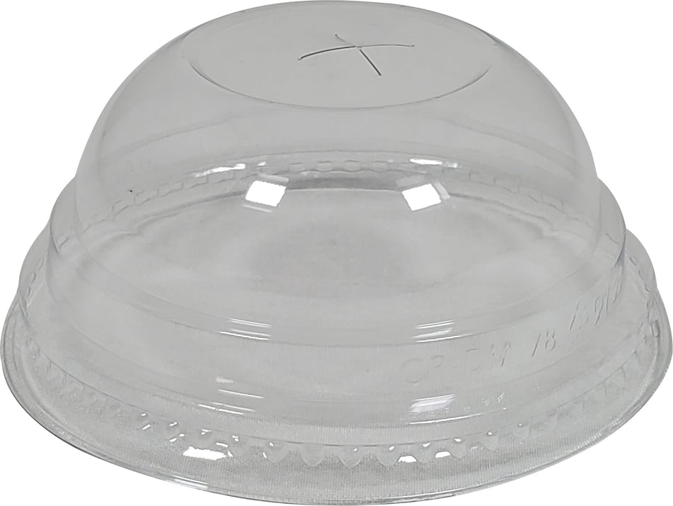 Morning Dew - Clear Dome Lid -8-10oz Pet Cup?ÿ- 78mm