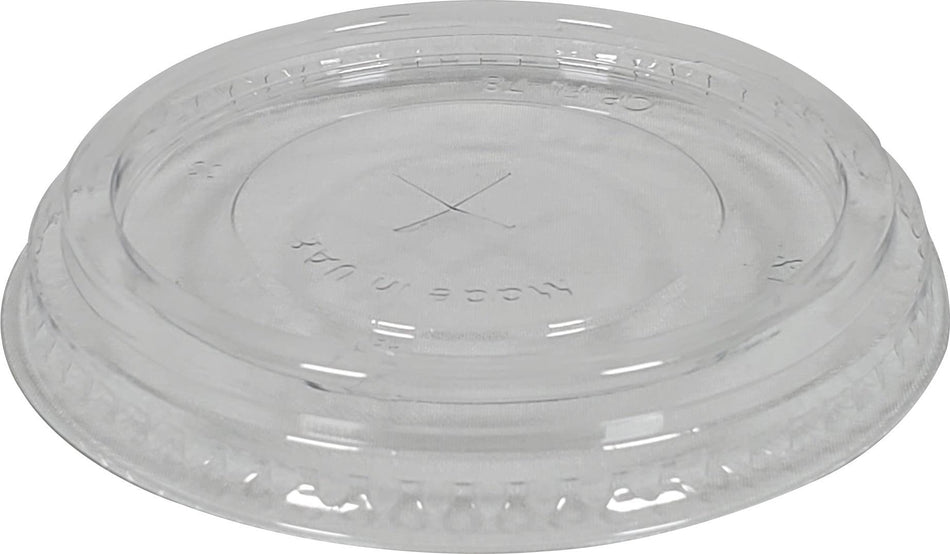 Morning Dew - Clear Flat Lid - 78mm - 8-10oz Pet Cup