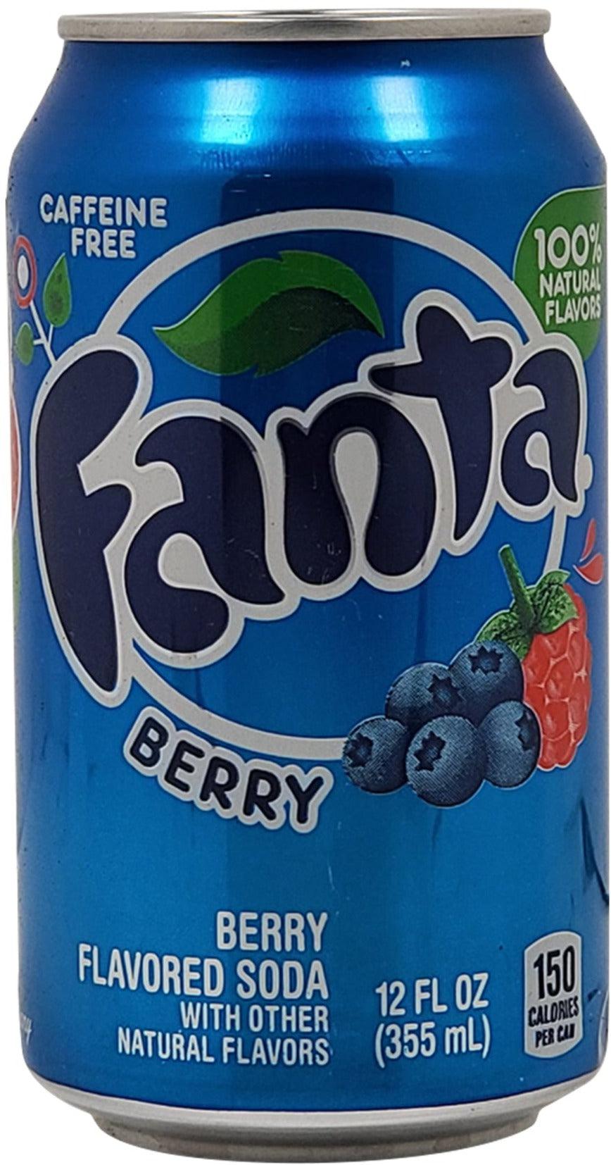 Fanta - Berry - Cans