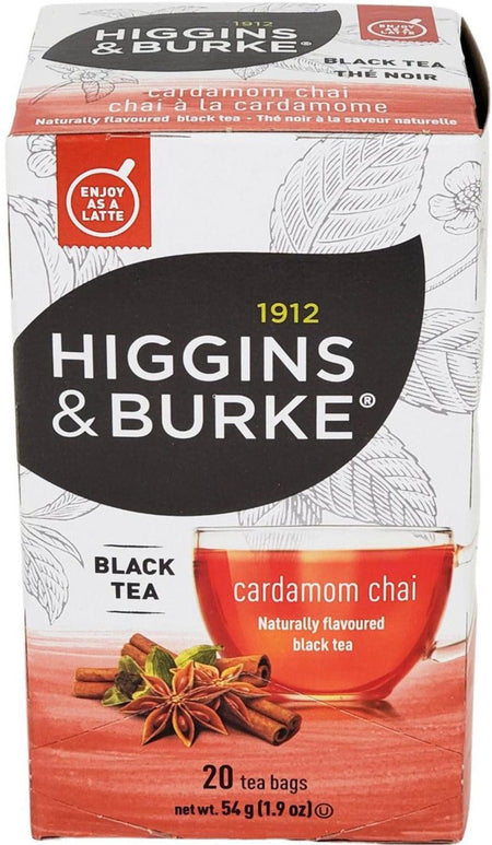 Higgins & Burke - Tea Bags - Cardamom Chai Black Tea