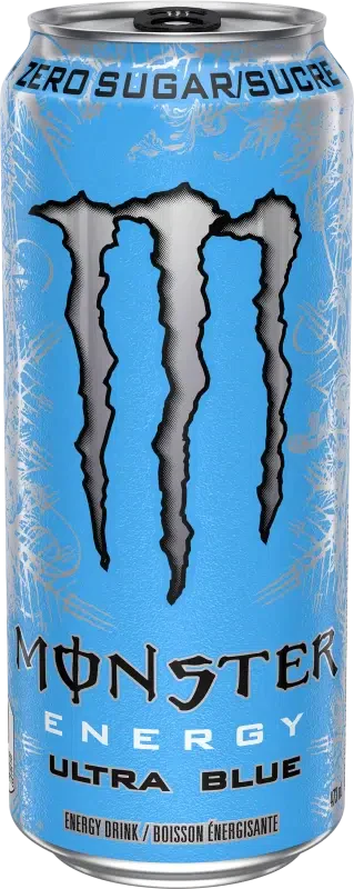 Monster - Ultra Blue Energy Drink- Cans