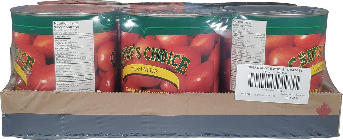 Chef's Choice - Whole Tomatoes