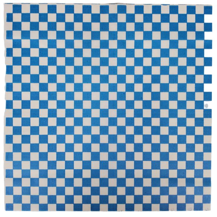 Checkered Sheets - Blue - 12"x12" - 172048